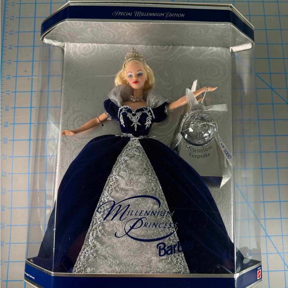 Barbie Millennium Princess in Blue and Silver Gown